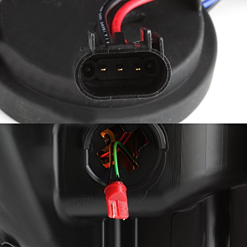 Akkon - For 2011-2016 Ford F250 F350 F450 F550 Superduty Led Tube Chrome Projector Headlights Driver+Passenger Pair #TOP3