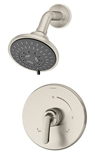 Best Seller Symmons 5501-STN-1.5-TRM Elm Single Handle 5-Spray Shower Trim in Satin Nickel - 1.5 GPM (Valve Not Included)