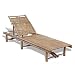 Produktbild vidaXL Sonnenliege Bambus Gartenliege Pool Liegestuhl Relaxliege Strandliege