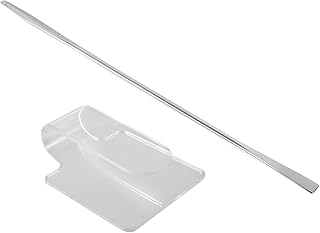 minkissy 2Pcs Paleta De Maquiagem Cosmética Misturando Maquiagem Cosmética Misturando Paleta De Maquiagem Paleta De Mistura De Maquiagem Espátula Paletas De Salão Espátula Paletas De