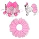 Hunde Tütü Haustier Tutu Rock Geburtstag Outfits Princessin Katze Kostüm und Mütze Tutu-Rock für Hunde Tüll Rock für Kleine Haustiere Geburtstags Haustiere