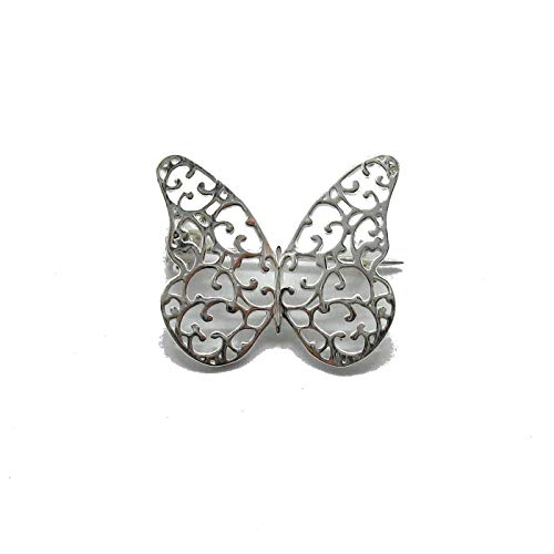 Broche papillon argent 925 filigrane Empress A000146 : bijou femme chic et intemporel