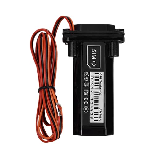 GPS Tracker, Impermeable Car Tracking Device, Real Time Vehicle Locator, Long Battery Life, Strong Magnetic Attachment for Vehicles, Trailer Motorcycle Truck Taxi Security