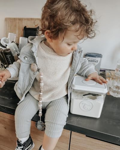 Twistshake Babynahrungsbehälter | Feuchtigkeitsbeständig | Versiegelter Milchpulverspender… – Ansicht 6