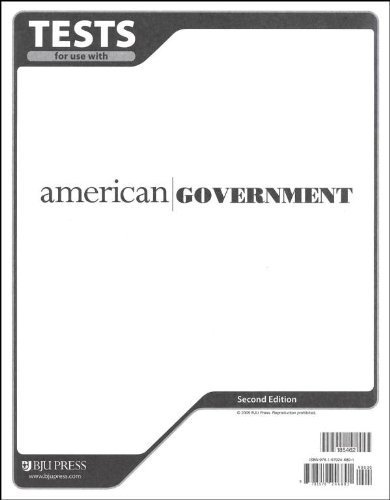 American Government Tests 2nd Edition