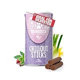 TIERLIEBHABER - Chillout Sticks 350 g (14 Sticks) Natürliche Unterstützung & Entspannung für Hunde – Sanfte Beruhigungshilfe bei Stress, Autofahrt & Silvester – Hundeleckerli & Anti-Stress Snacks