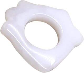 GLEAVI 1 Peça Placa De Raspagem Anel Massageador Portátil Massageador Facial Espátula Facial Bastão De Massagem Corporal Ferramentas De Massagem De Raspagem Emagrecimento Facial Jade