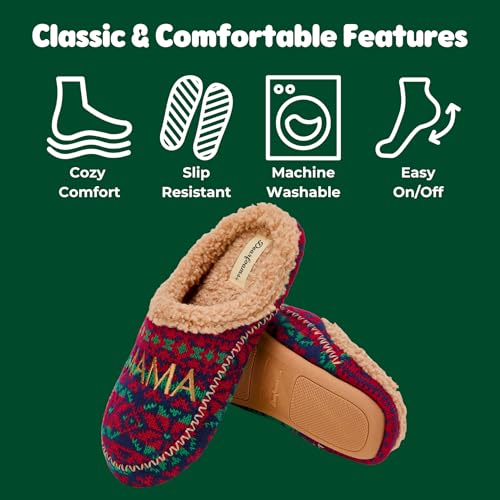 Image of Dearfoams Women's Mama Bear Matching Family Gifts for Mom Clog