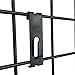 Grid Wall Picture Hooks, Black