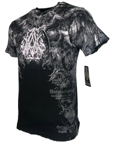 Archaic by Affliction Men's T-Shirt Furnace Black S-5XL4