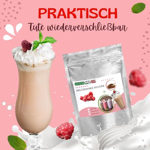 Gino Gelati Biscuit Cookie Milkshake Powder, Quick and Easy Preparation, Soft Ice Machines, Suitable for Summer Drinks, Natural Flavours, for Restaurants and Private Kitchen (1 kg, Biscuit Cookie) – Bild 6