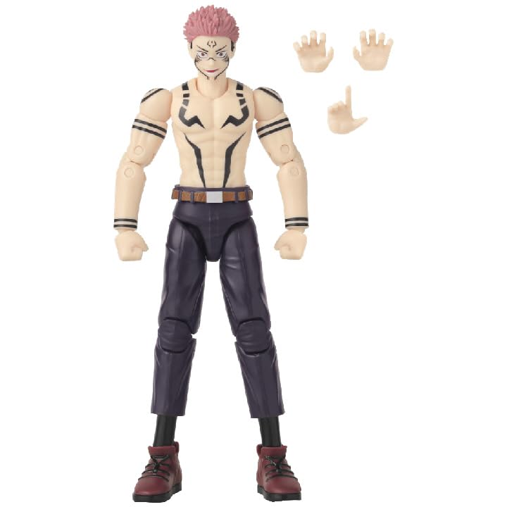 BANDAI – Anime Heroes – Jujutsu Kaisen – Ryomen Sukuna Uniform-Version – 17 cm Figur – Offiziell lizenzierte Jujutsu Kaisen Figur… – Ansicht 2