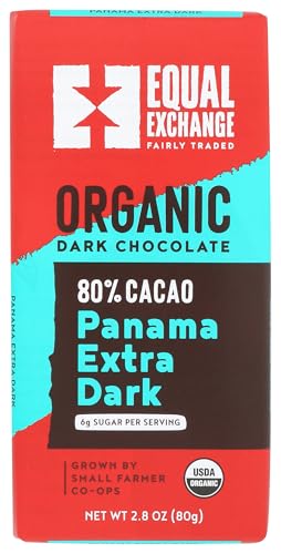 Equal Exchange Organic Dark Chocolate Panama Extra Dark