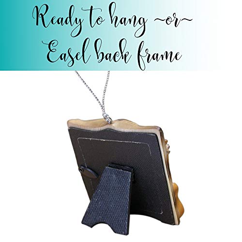 Banberry Designs Acoustic Guitar Photo Frame Ornament Or Desktop Picture Frame Gift For A Guitar Lover #TOP2