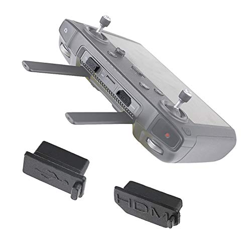 KINGDUO Silikon Staubstecker Für DJI Mavic 2 Smart Controller – Schutz Für HDMI, USB & Type-C