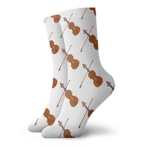 Violin Performance Running Socks Comfort Sox Light Bobbysocks Sox