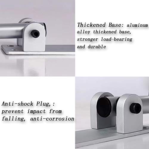 Flyskip Toilet Grab Bar,Fold Down Grab Bar Support, 24Inch Flip-Up Handicap Grab Bar Rail, Wall Mounted Bathroom Shower Safety Support Bar, Non Slip Hand Grips For Disabled Elderly Pregnant Woman #TOP5