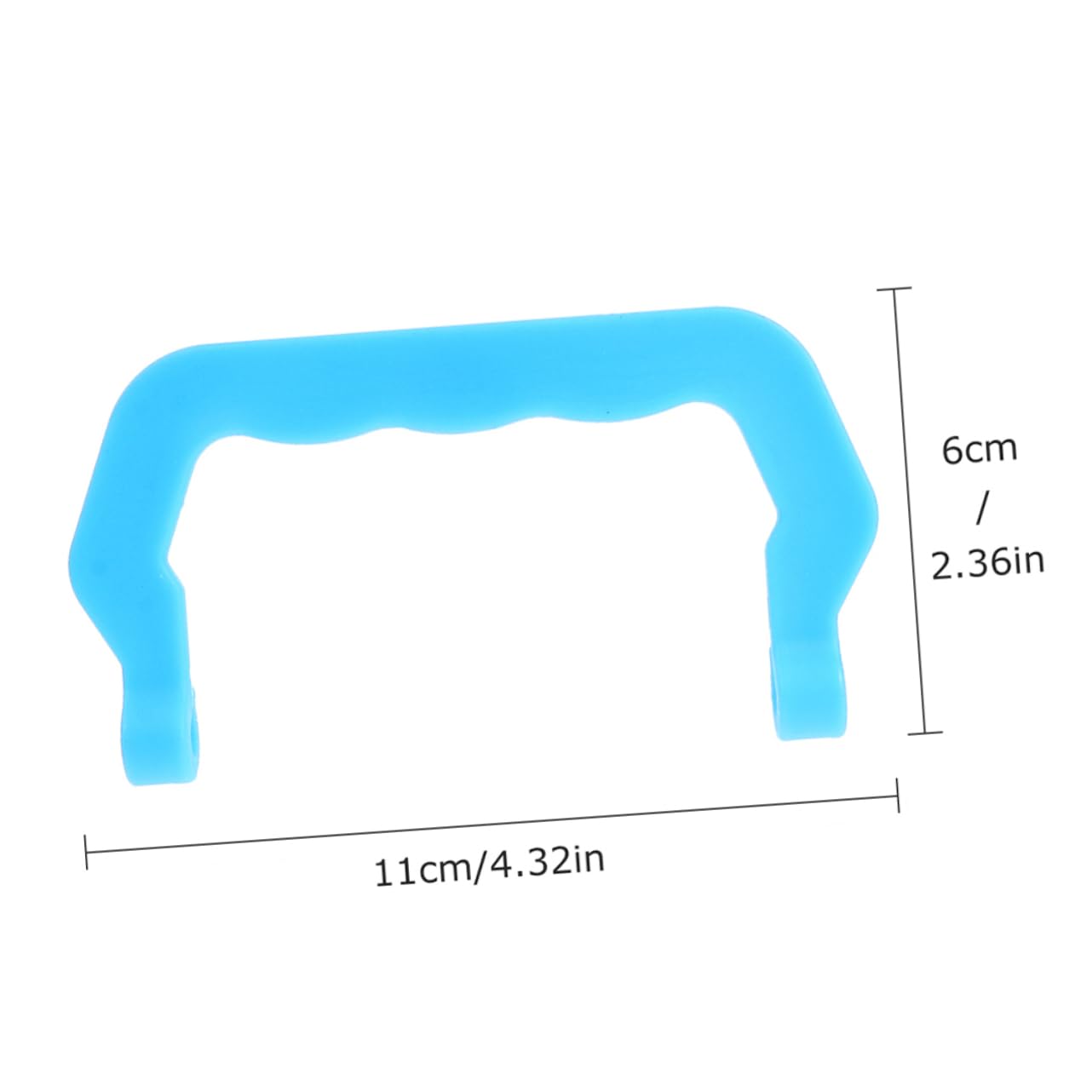 BESPORTBLE 12 Pcs Pet Cage Handle Lift Detachable Crate Small Dog Squirrel Outdoor Replacement Birdcage Supply Part Hamster Carrier Rabbit Cat Thicken Plastic