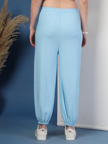 Image of UZARUS Women's Ultra-Soft Baggy Fit /Relaxed Fit Joggers with Side Pockets & Gripped Hem
