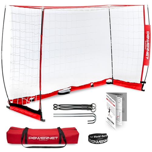 PowerNet Soccer Goal for Backyard & Outdoor Games, Portable...