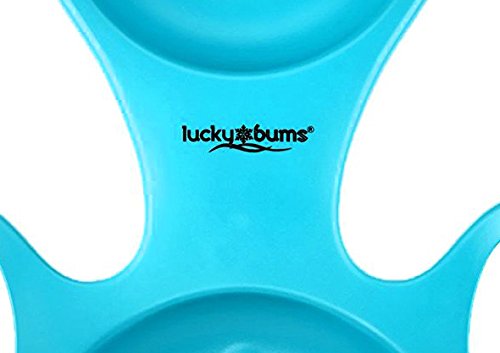 Lucky Bums Snow Kids Torpedo Sled, Ice Blue - Thumbnail 2