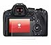 upscreen Screen Protector Film compatible with Canon EOS R6 Mark II - 9H Glass Protection, Extreme Scratch Resistant