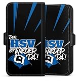 SCHUTZ VON ALLEN SEITEN - Die seitlich aufklappbare Hülle mit magnetischem Verschluss schützt nicht nur das Smartphone vorm Herunterfallen, sondern auch das Display vor Kratzern & Schmutz.