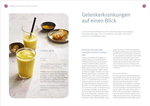 Die beste Ernährung für schmerzfreie Gelenke: Über 70 Rezepte, Mikronährstoffe, Fasten: Hilfe bei Arthrose, Rheuma & Gicht