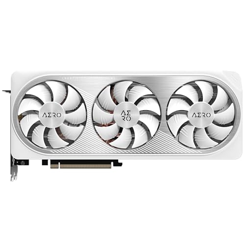 Image of Gigabyte GeForce RTX 4070 Ti Super AERO OC Graphics Card - 2655MHz Core, 16GB GDDR6X 21000MHz 256-bit Memory, PCI-E 4.0, 3X DP 1.4, 1x HDMI 2.1a, NVIDIA DLSS 3.5, GV-N407TSAERO OC-16GD