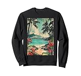 Vintage Minimalist Tropical Art (Hawaii)