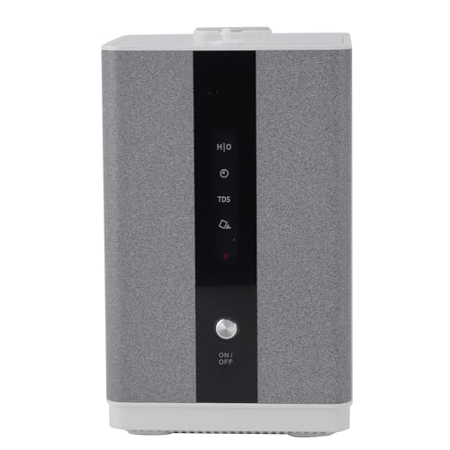 Premium Aluminum Mg Alloy Hydrogen Maker Machine, Portable Hydrogen Water Generator 550ml Smart SPE Electrolysis Water Ionizer with LED Lights, for Silent High Concentration