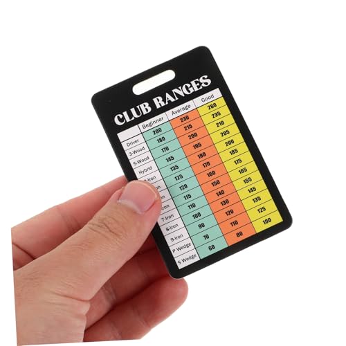 10 tarjetas puntuación golf duraderas con fuente clara miniatura 3