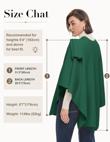 Image of PULI Womens Cross Front Poncho Shawl Wrap Elegant Wedding Formal Gift
