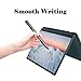 Stylus Pen for Lenovo Digital Pen 2 Compatible with Lenovo IdeaPad Flex 5, Compatible with Stylus Pen for Yoga 6/7/9, ThinkBook 13x G2 IAP-21AT, AES 2.0 Protocol (Gray)
