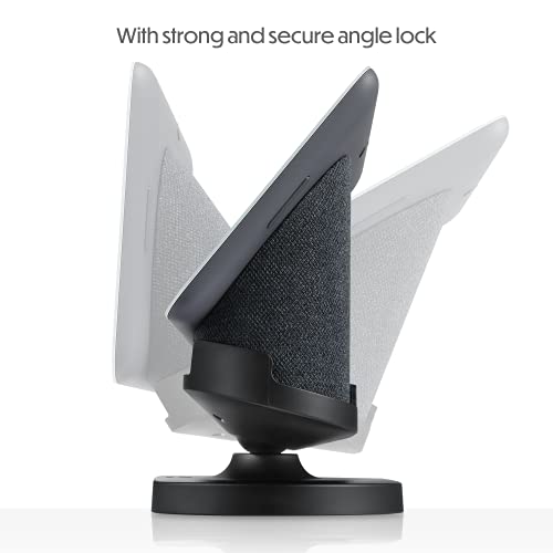 Image of Wasserstein Adjustable Stand for Google Nest Hub (2nd Gen) - Made for Google (Charcoal)