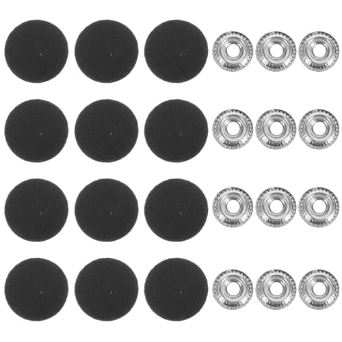 GETAJGHSD Chinchetas para Reparar Techo de Coche 12 Juegos Remaches de Fijación y Herramienta para Tapicería Interior sin Desmontaje Color Negro para Reparación de Interiores Automotrices
