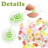 120Pcs Mini Resin Turtles, Glow in the Dark Miniature Tiny Turtles for Crafts, Micro Resin Animals Figurines for DIY Fairy Garden Dollhouse Micro Landscaping Decoration #3