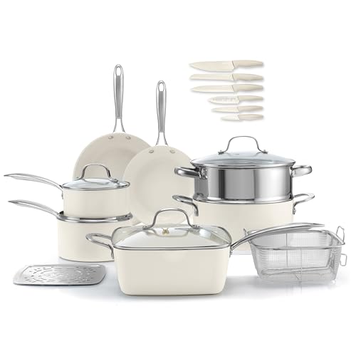 Gotham Steel 20pc Ceramic Cookware Set