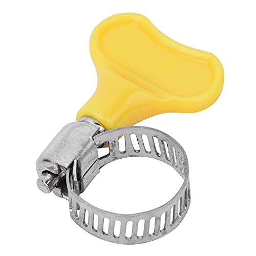 10 Piezas De Abrazadera De Manguera De Banda De Acero Inoxidable Ajustable Con Mango De Plástico Tipo Llave, Abrazaderas De Manguera Abrazadera De Tubo Abrazaderas De(9-16mm)