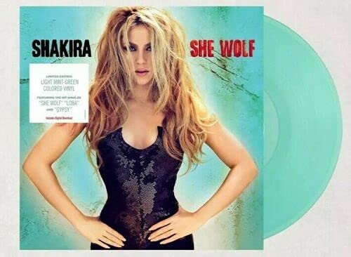 She Wolf - Exclusive Limited Edition Light Mint Green Colored Vinyl 2x LP