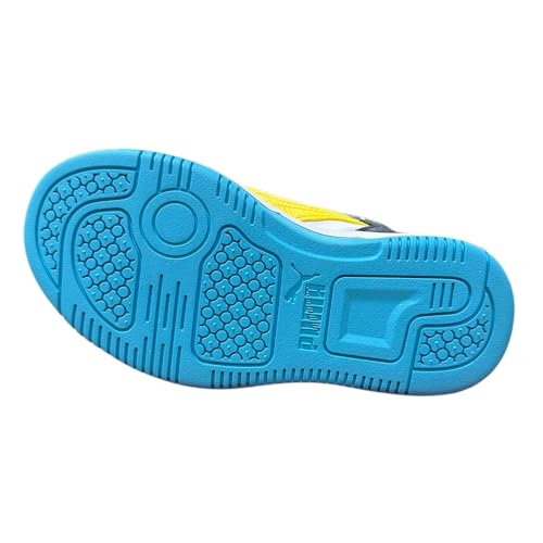 Image of PUMA Kids' Rebound Layup Mid Hook and Loop Sneakers