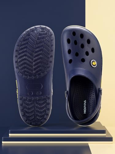 Image of Hoppa Trio Clogs for Men, Extra Soft EVA Moulded Slip-On Clogs | Lightweight, Cushioned, Water-Resistant & Non-Slip | Everyday Casual Footwear