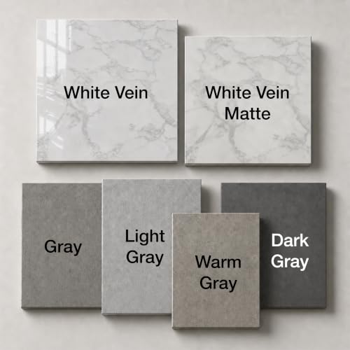 Papier contact marbre brillant pour relooker une table de cuisine facilement - 6