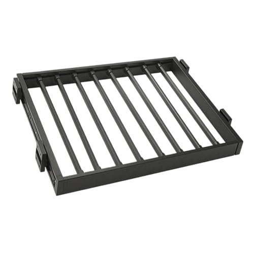 Folpus Ropa Invisible Rack Secado Invisibilidad Extraño de Ropa Tobado Desarrollo Almacenamiento de riel Empotrado, 54x61cm