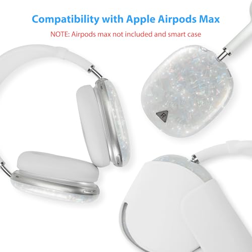 Accessoires protection AirPods Max coque colorée pailletée