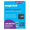 magicJack, New 2022 VOIP Phone Adapter, Portable Home and On-The-Go Digital Service. Unlimited Calls to US and Canada…