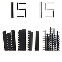 30 Stücke 2.54mm 10Pin Header Männlich und Weiblich Stiftleiste PCB Löten Buchsenleiste Lötpins Lochrasterplatine platinen steckverbinder Prototyp Shield