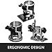 VEVOR Compact Router 1.25HP With Fixed Base, Plunge Base and Tilt Base, Variable Speed Wood Router Kit Max Torque 30,000RPM For Woodworking & Furniture Manufacturing