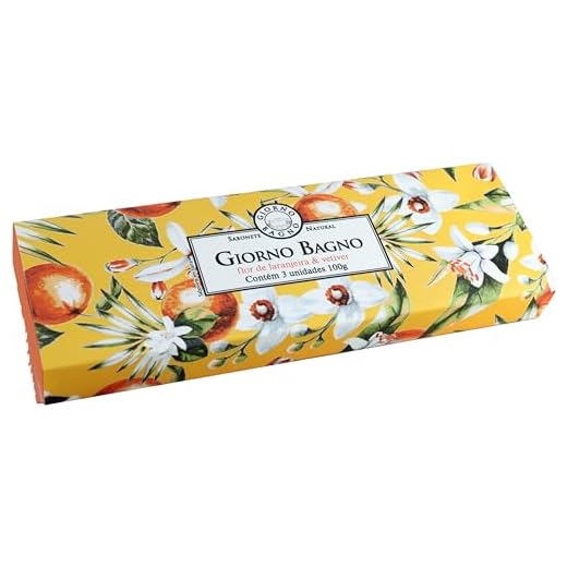 Kit de Sabonete Giorno Bagno Floral 3x100g