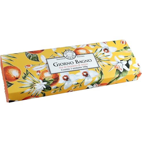 Giorno Bagno Kit De Sabonete Em Barra Para Mãos E Corpo Aroma Flo...